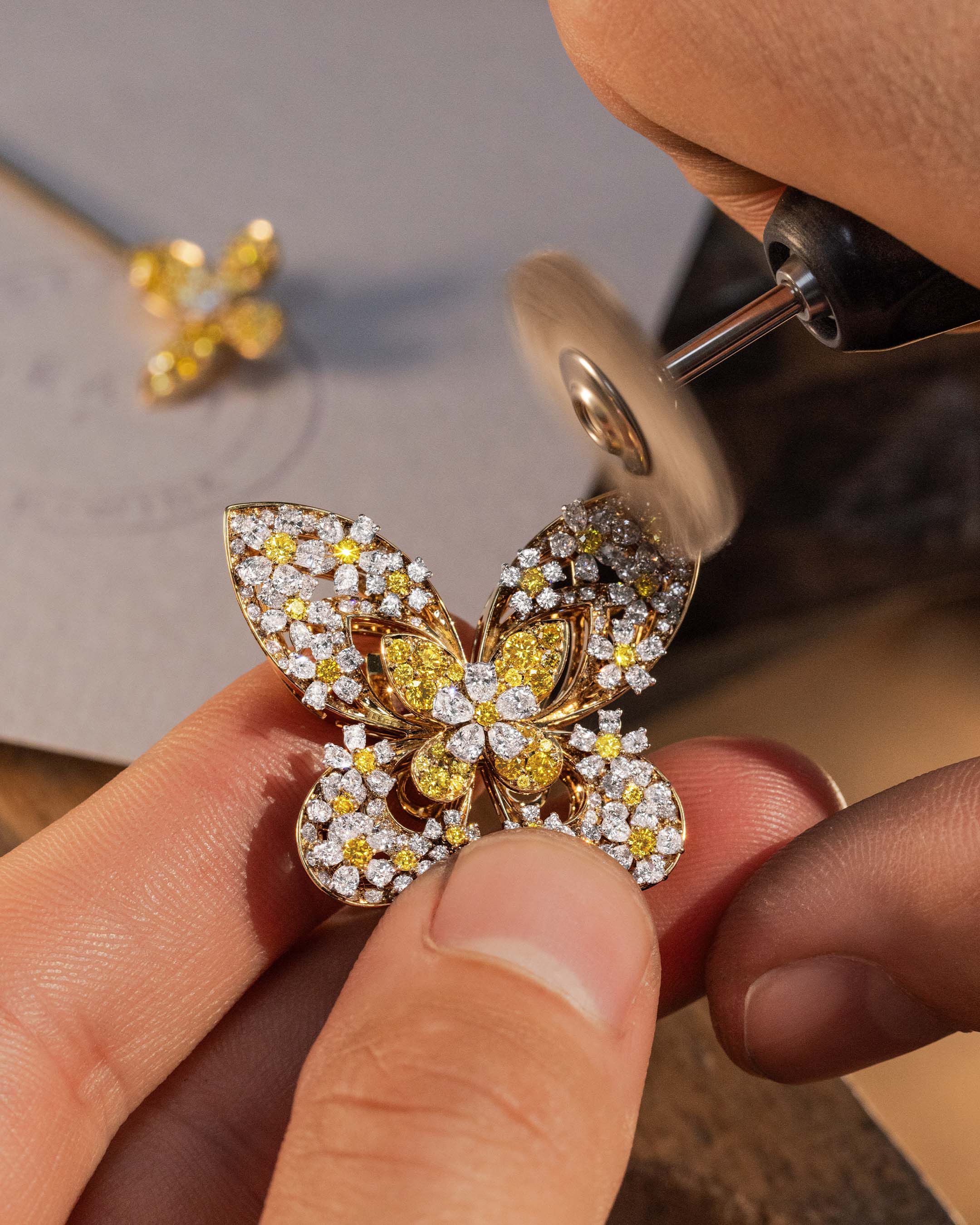 フローラ, Butterfly Brooch - Graff